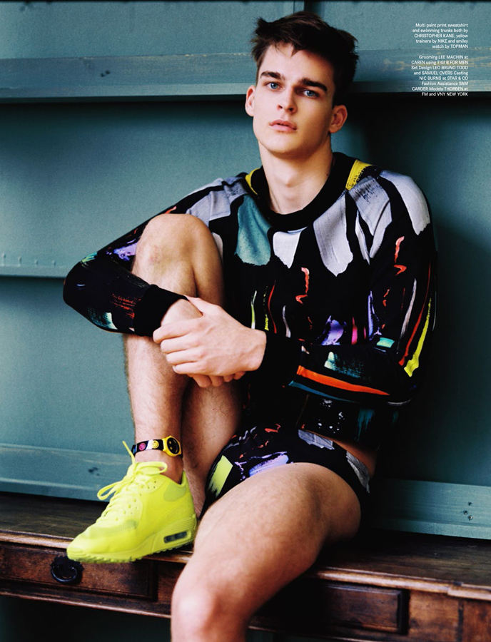 Thorben Gartner Plays with Prints & Colors for Wonderland