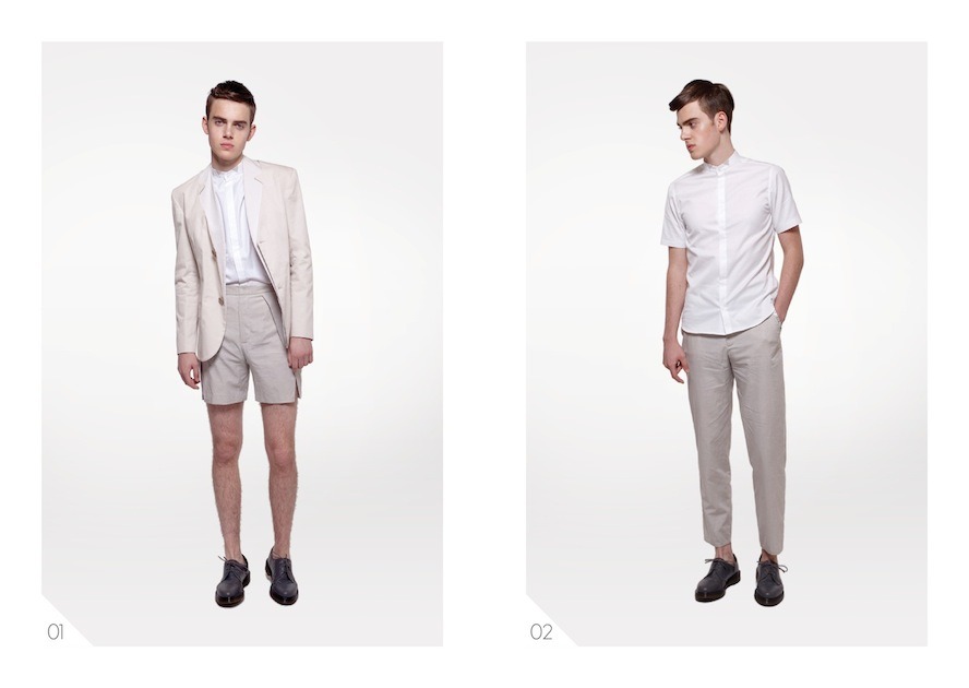 Olivier Green Comes Clean for his Spring/Summer 2013 Collection