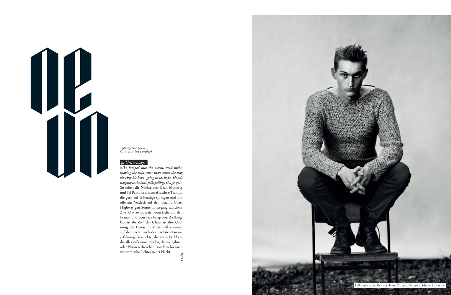 Bjorn Jonas Captures an Austere Gerrit Kramer & Lasse for LOVED Magazine
