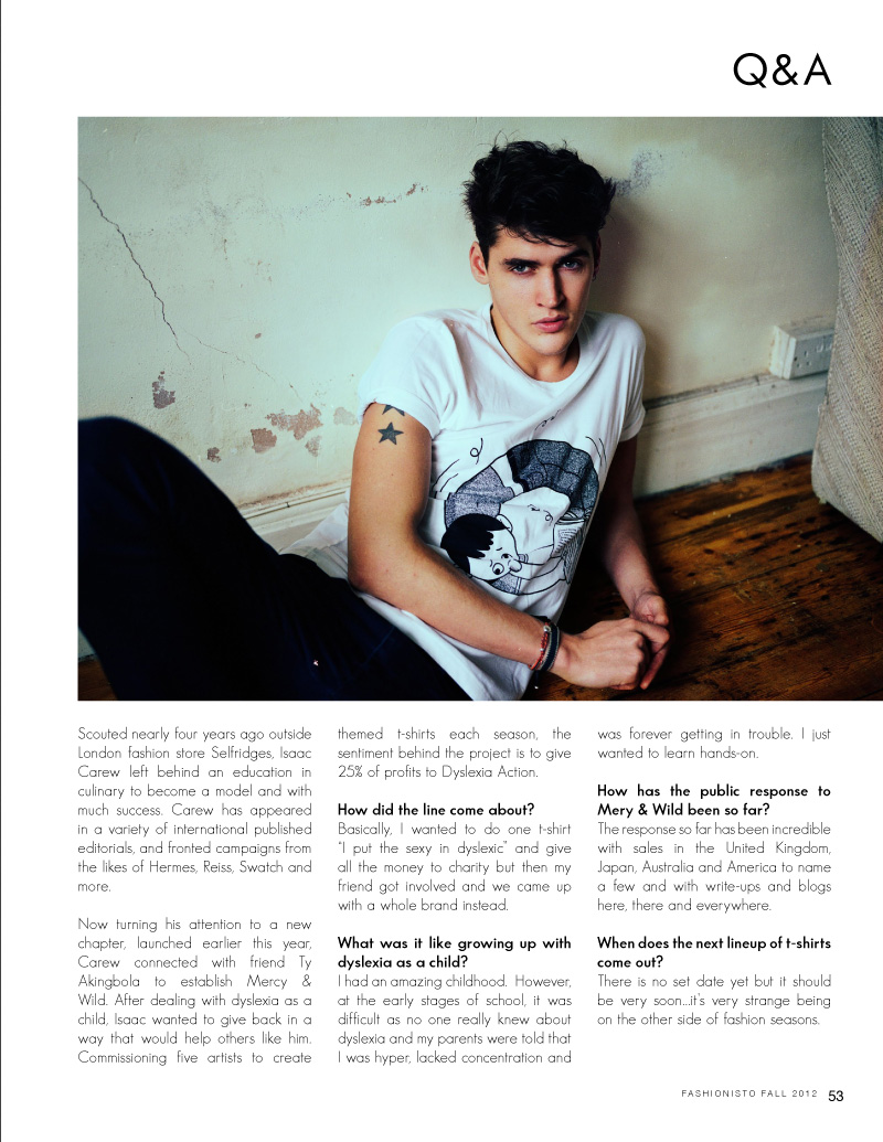 Isaac Carew by Jeff Hahn for Fashionisto #5