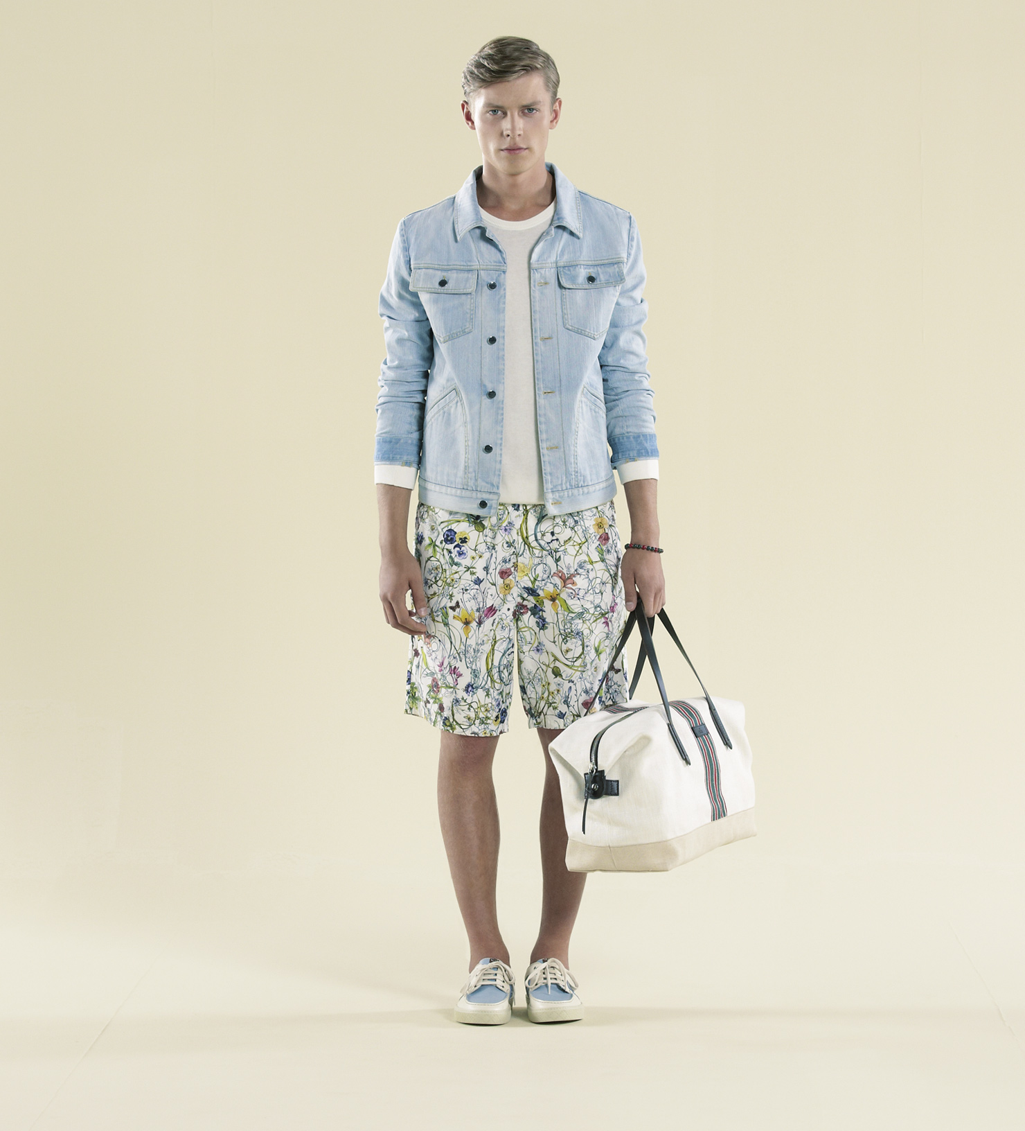 Janis Ancens Hears the Call of Summer for Gucci’s Cruise 2013 Lookbook