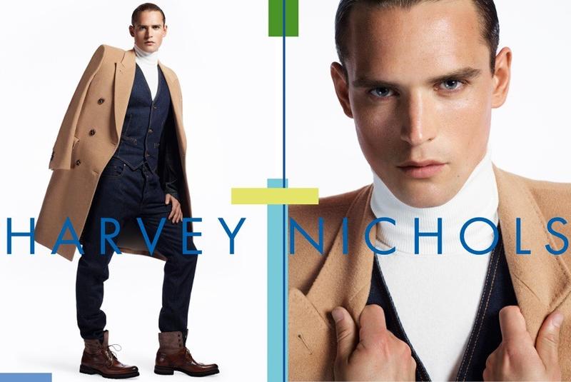 Guy Robinson is a Polished Gentleman for Harvey Nichols Fall/Winter 2012 Campaign