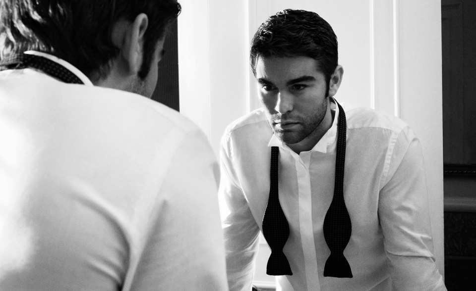 Chace Crawford is a Vision in Velvet for Mr Porter