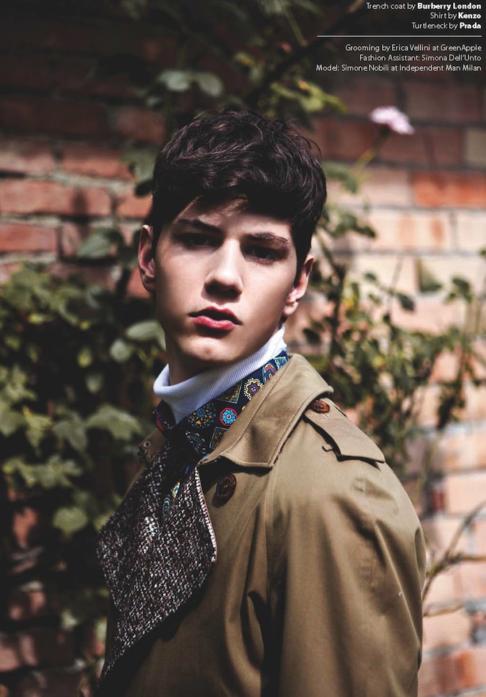 Simone Nobili Shows Off Understated Sophistication for Essential Homme
