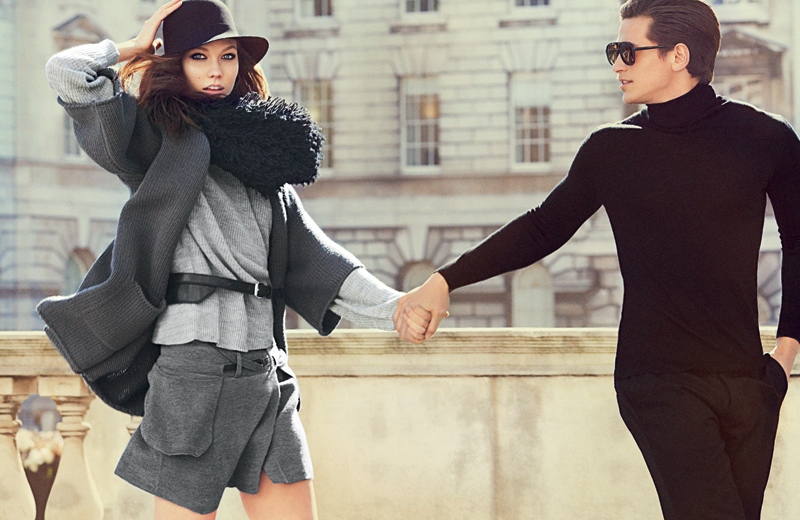 Mario Testino Captures Jarrod Scott for Stefanel Fall/Winter 2012 Campaign