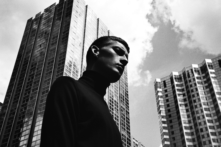 Bastian Thiery Walks the Sleek City with Quentin de Briey