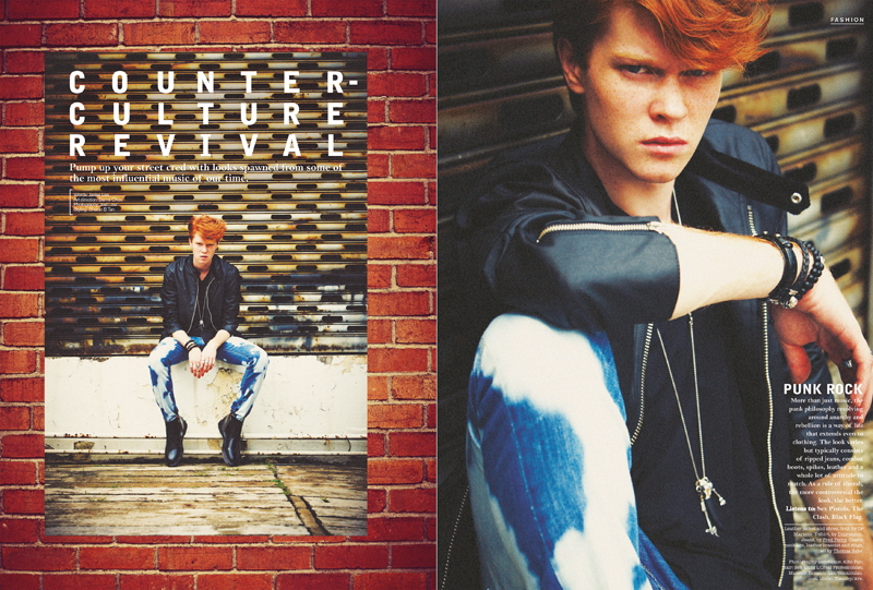 Timofey K Embodies Counter-Culture for Singapore FHM