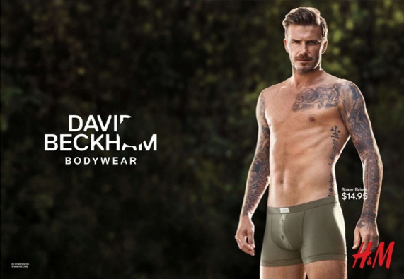 David Beckham for H&M Bodywear Spring 2013 Campaign