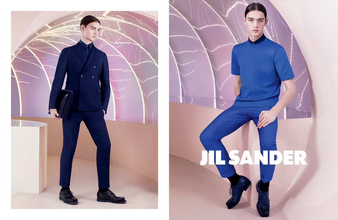 Jil Sander Returns with Otto Lotz for Her Spring/Summer 2013 Campaign