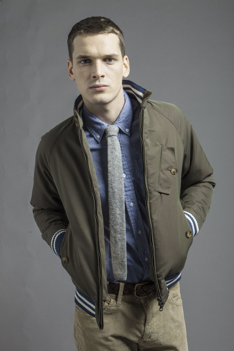 BARACUTA BLUE LABL BRIT CLOTH MILITARY G9 3