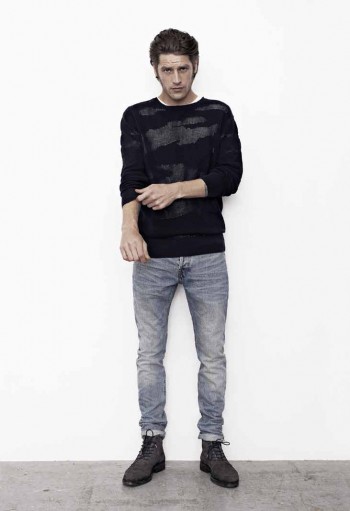 Vinnie Woolston Sports AllSaints Fashions for their January/February ...