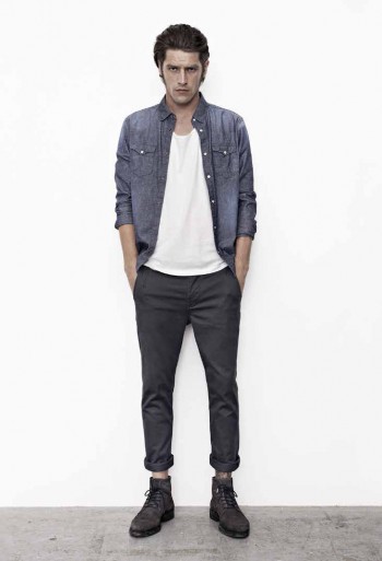 Vinnie Woolston Sports AllSaints Fashions for their January/February ...