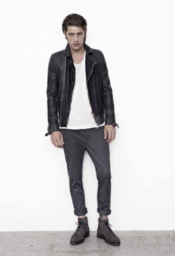 Vinnie Woolston Sports AllSaints Fashions for their January/February ...