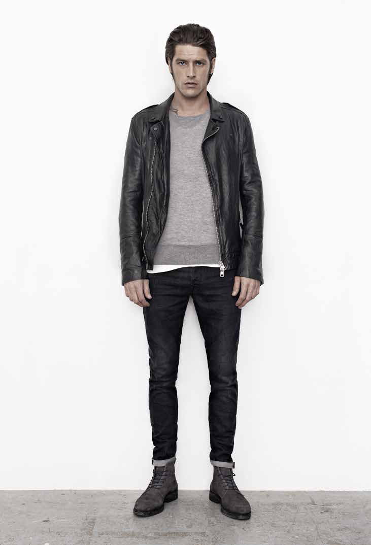 Vinnie Woolston Sports AllSaints Fashions for their January/February ...