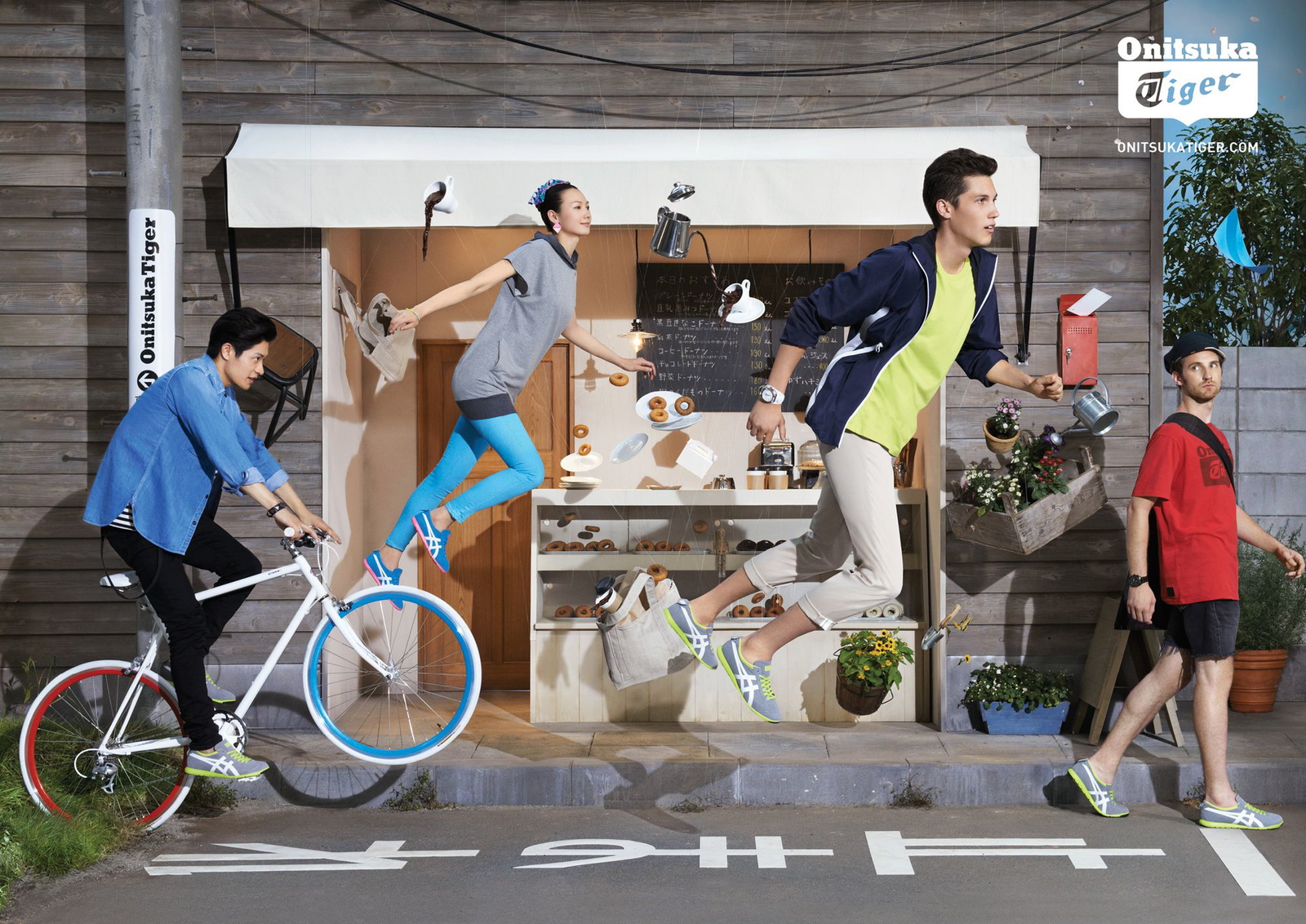 Onitsuka Tiger Explore the ‘Craft of Movement’ for their Spring/Summer 2013 Campaign