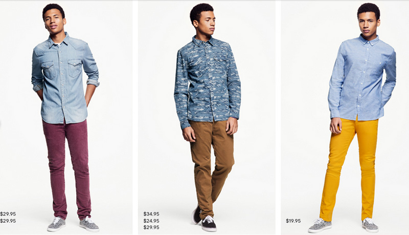 Henry Pedro-Wright Sports January Styles for H&M Divided