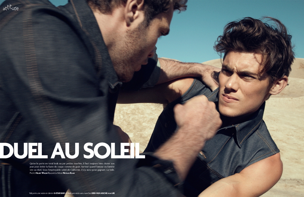 Val Muriqi & Nick Lacy Throw Down for Tetu Magazine