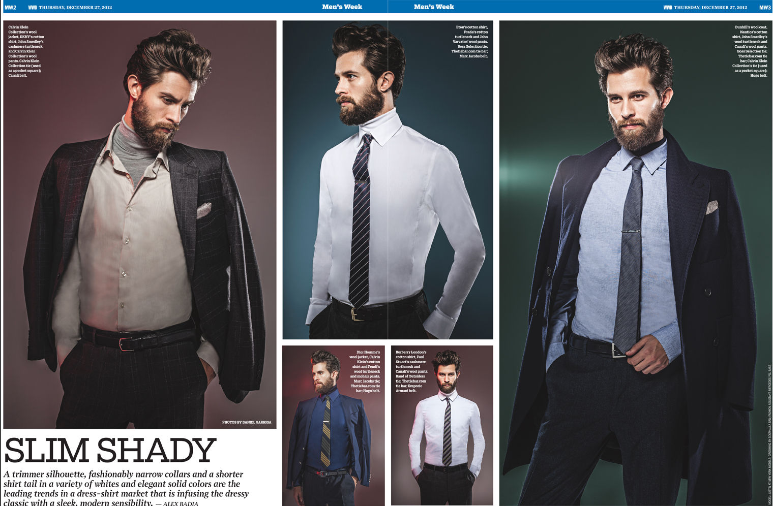 Justin Passmore Plays it Slim for WWD