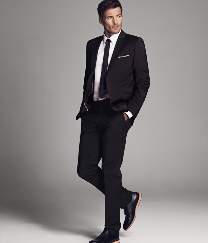 Alex Lundqvist Suits Up for H&M's Spring 2013 Collection