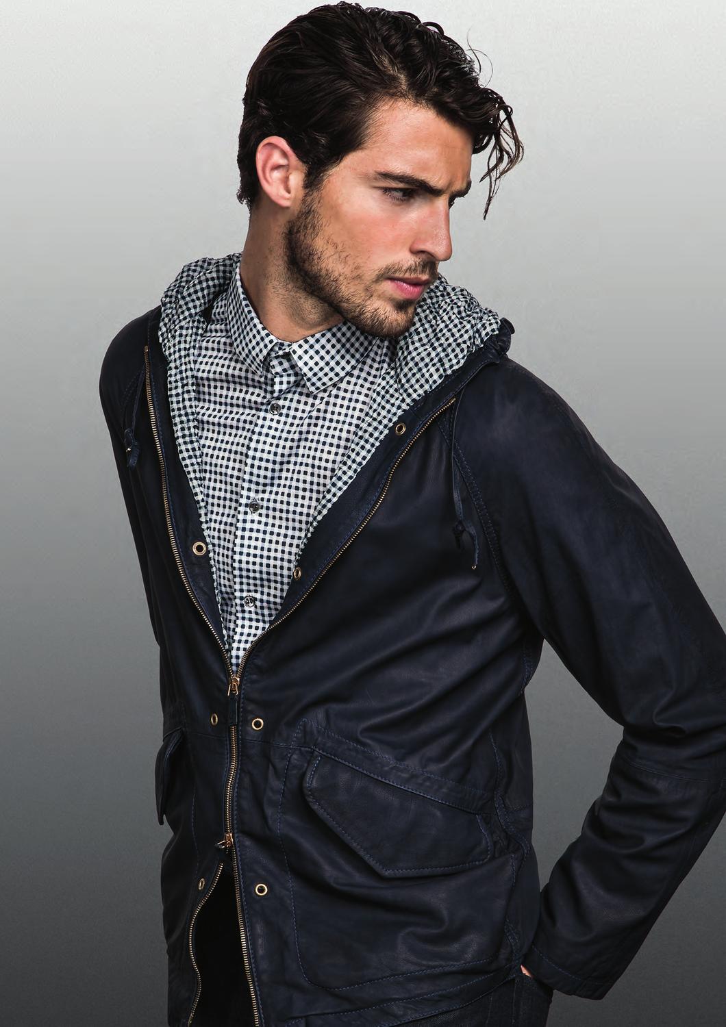 Antonio Navas Models Hybrid Fashion in Giorgio Armani’s Spring/Summer 2013 Lookbook