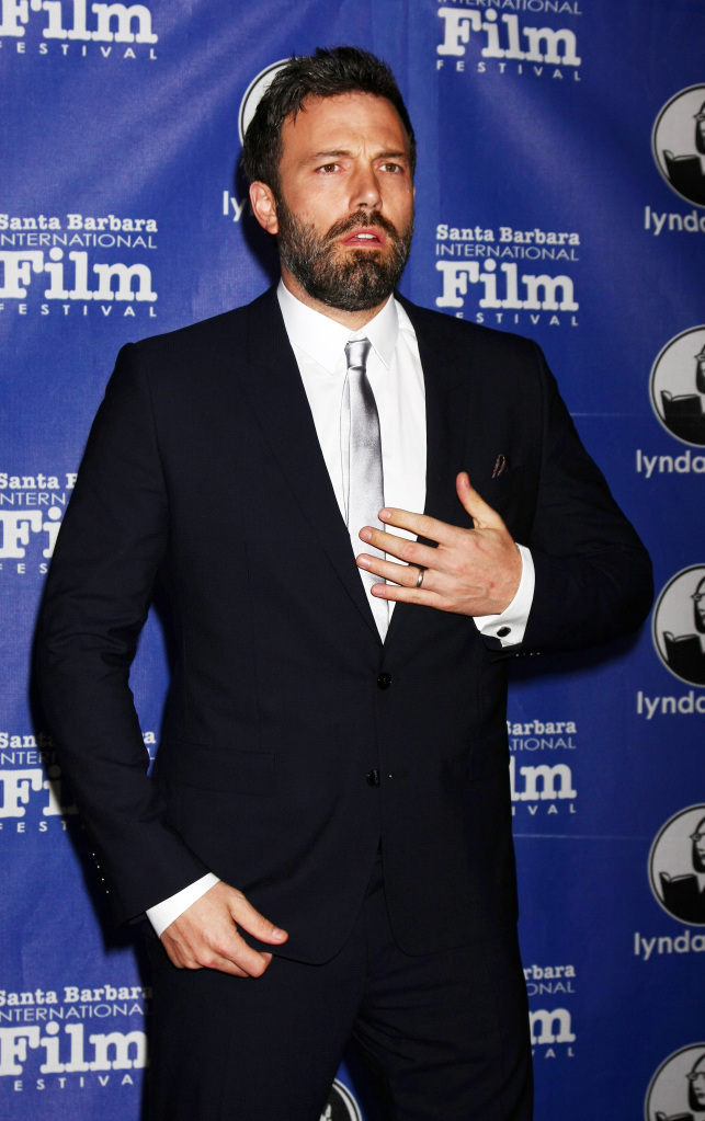 Ben Affleck Wears Dolce & Gabbana to the 28th Santa Barbara International Film Festival