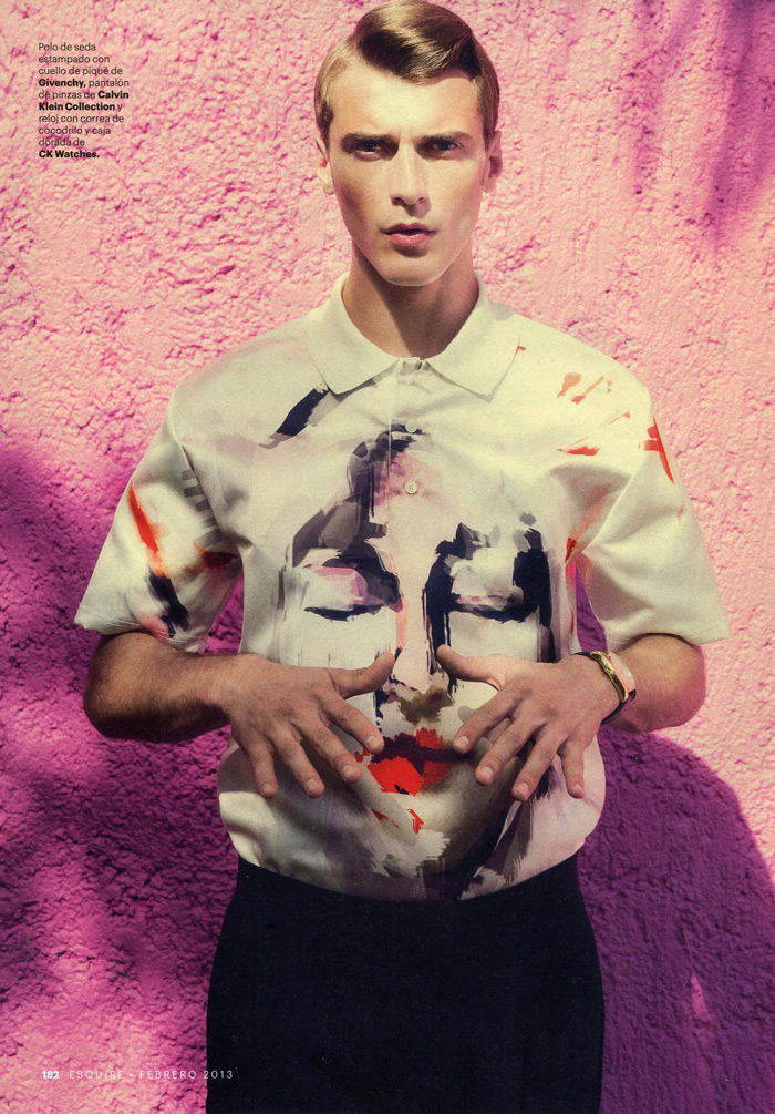 Clément Chabernaud Dons Summer Prints & Styles for Spanish Esquire