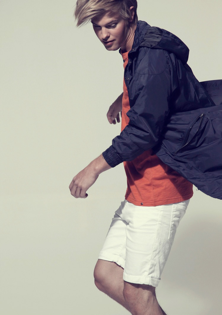 Fredric Johansson Steps into D.Brand's Easy Spring/Summer 2013 Collection