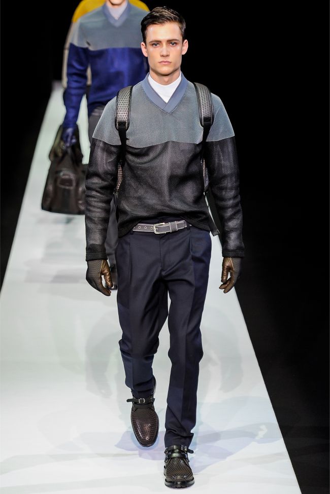 Emporio Armani Fall/Winter 2013 | Milan Fashion Week