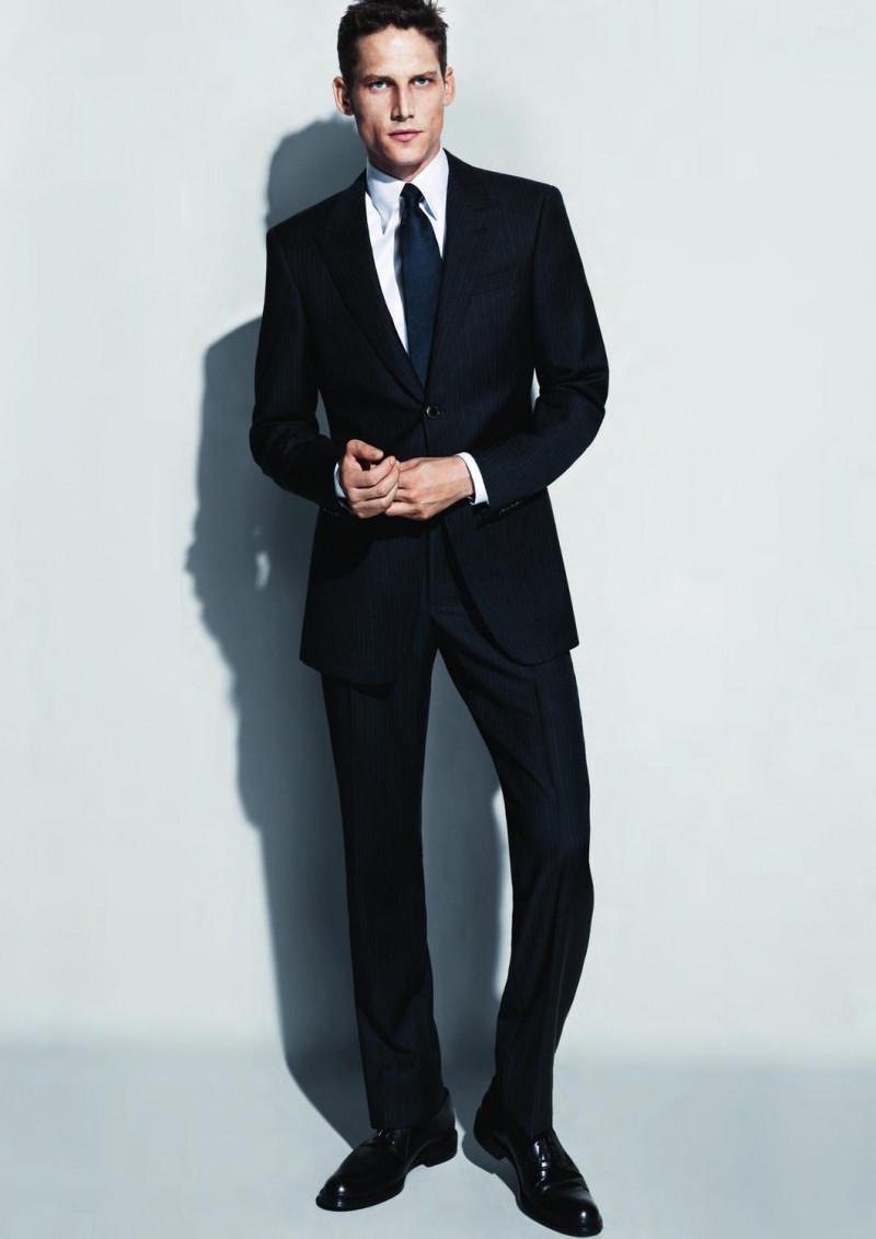 Roch Barbot Models Deconstructed Elegance for Giorgio Armani's Spring ...