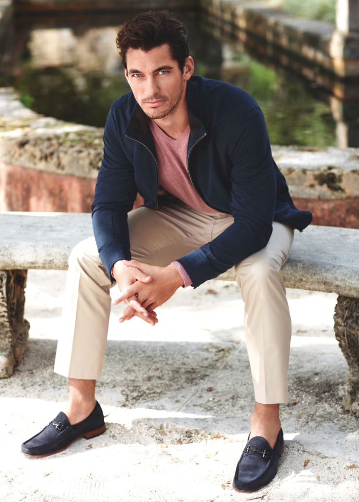 David Gandy Sports Simple Refinement for Mark & Spencer's Spring/Summer ...