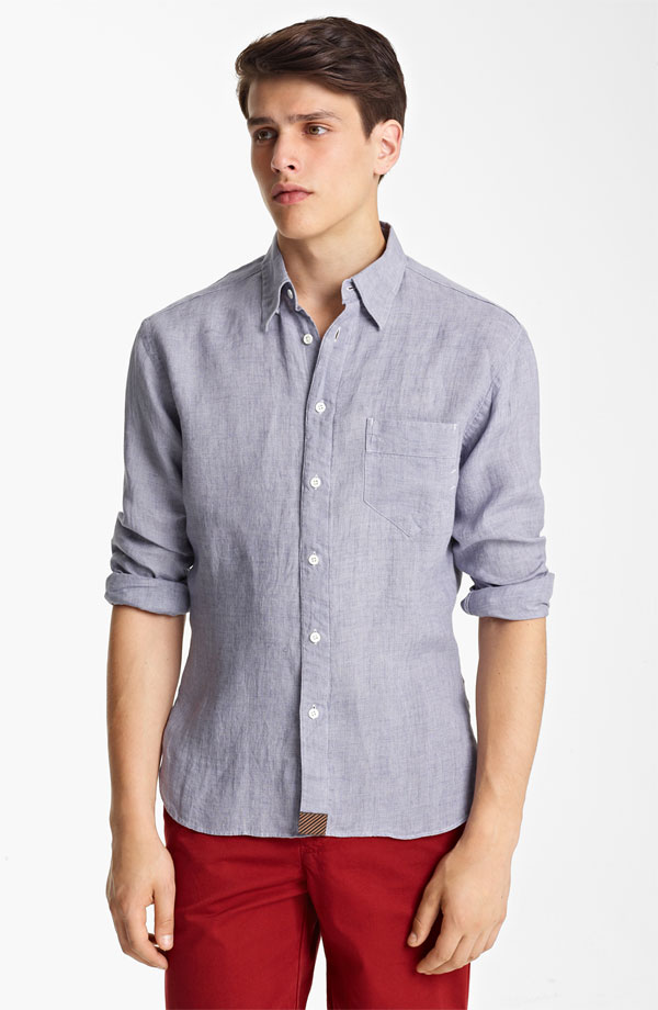 Simon Van Meervenne Models Billy Reid's Shirts for Nordstrom – The ...