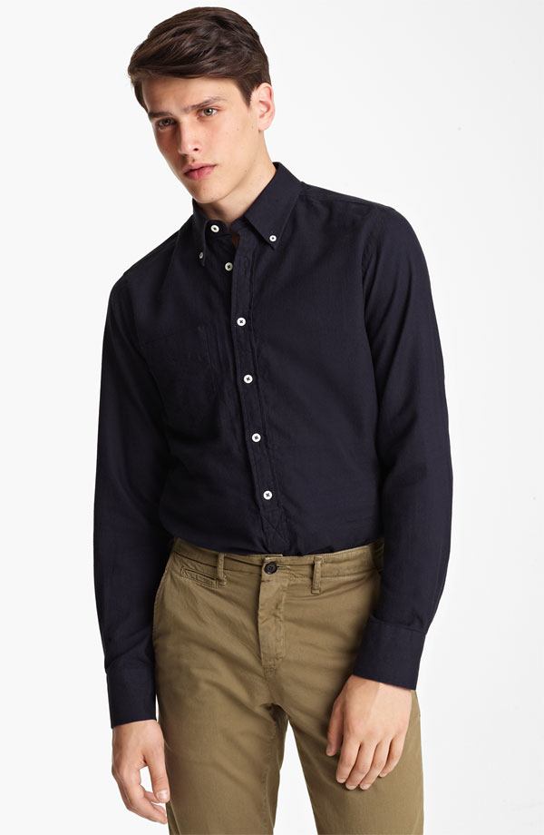 Simon Van Meervenne Models Billy Reid's Shirts for Nordstrom – The ...