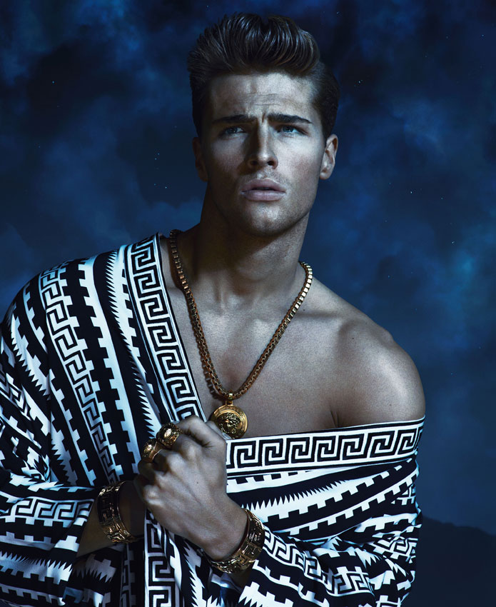 Edward Wilding, Kacey Carrig & Veit Couturier Front Versace's ...