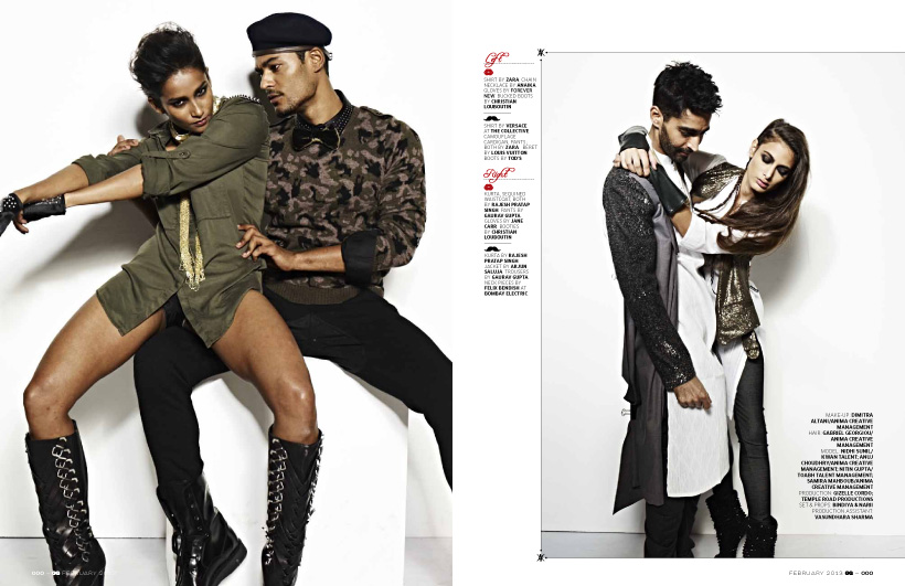 GQ India Celebrates Valentine’s Day with Fashion Couples