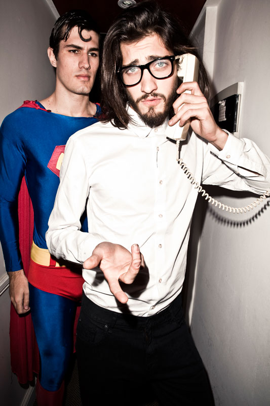 Andres Risso's Photo Session with Superman