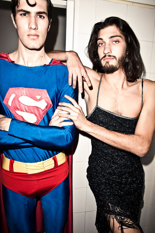 Andres Risso's Photo Session with Superman