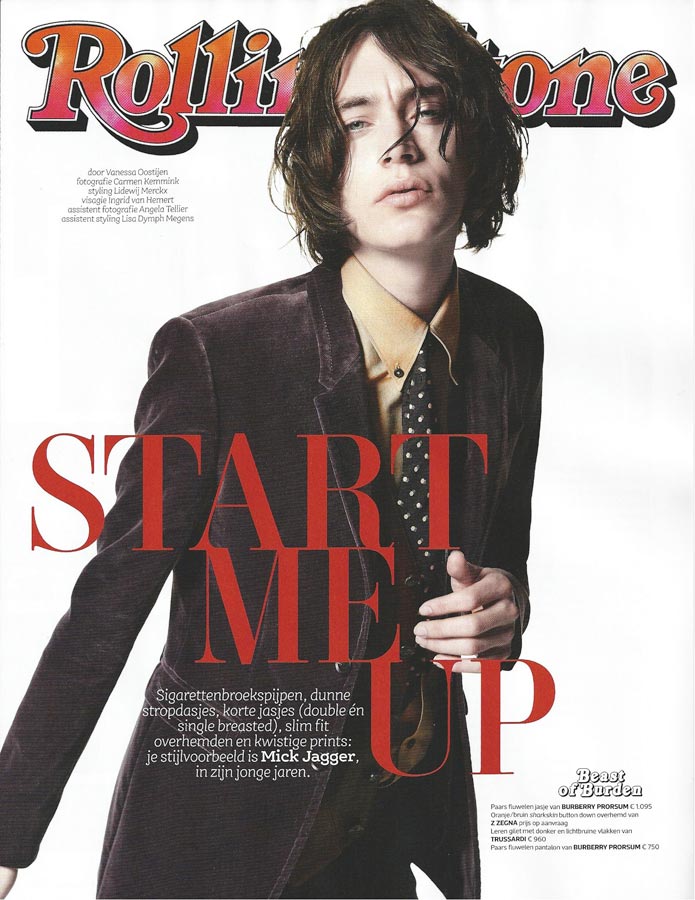Jaco Van Den Hoven is a Rolling Stone for Spanish Esquire