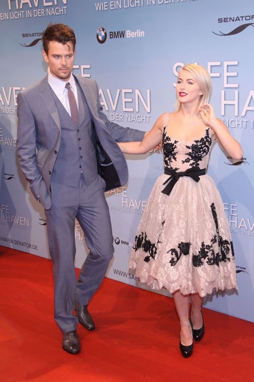Josh Duhamel Wears Hugo Boss for 'Safe Haven' Premiere