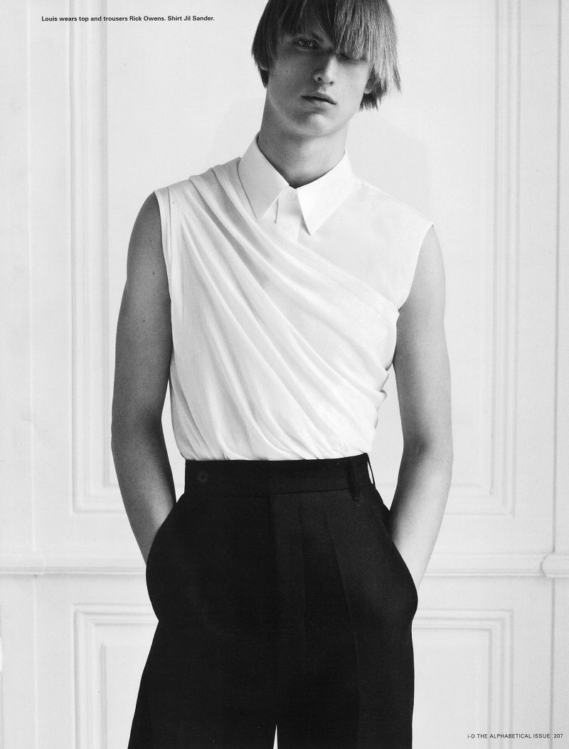Louis Steyaert Appears in the Pre-Spring 2013 Issue of i-D