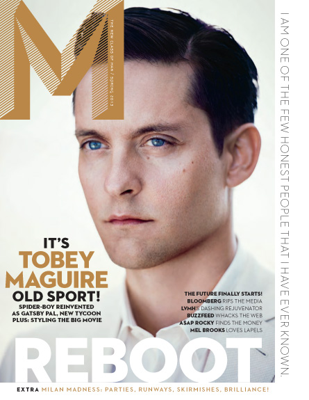 Tobey Maguire Graces the Cover of M Magazine