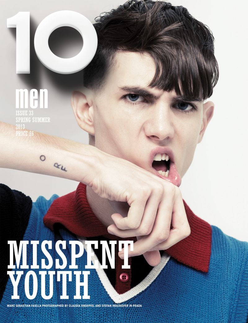 Marc Sebastian Faiella Covers 10 Men in Prada – The Fashionisto