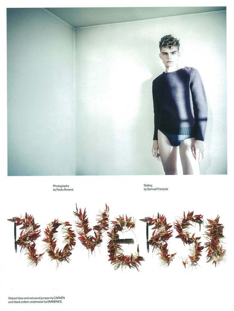 Paolo Roversi Photographs Timothy Kelleher for Man About Town