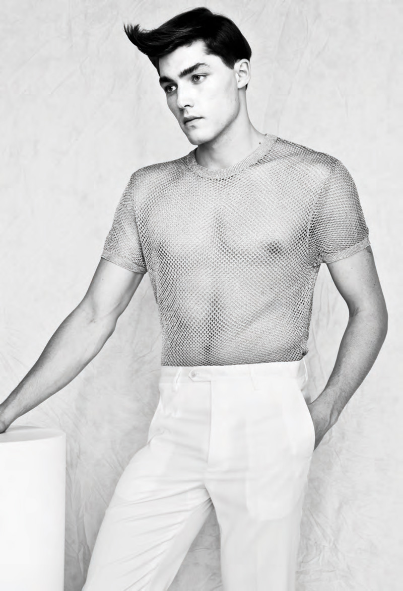 Isaac Weber & Malcolm De Ruiter Cause White Noise for Idol Magazine