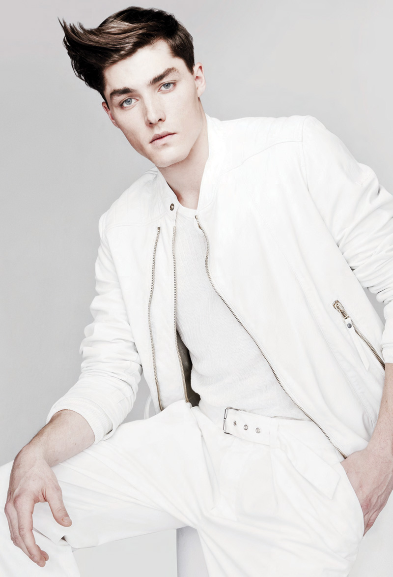 Isaac Weber & Malcolm De Ruiter Cause White Noise for Idol Magazine