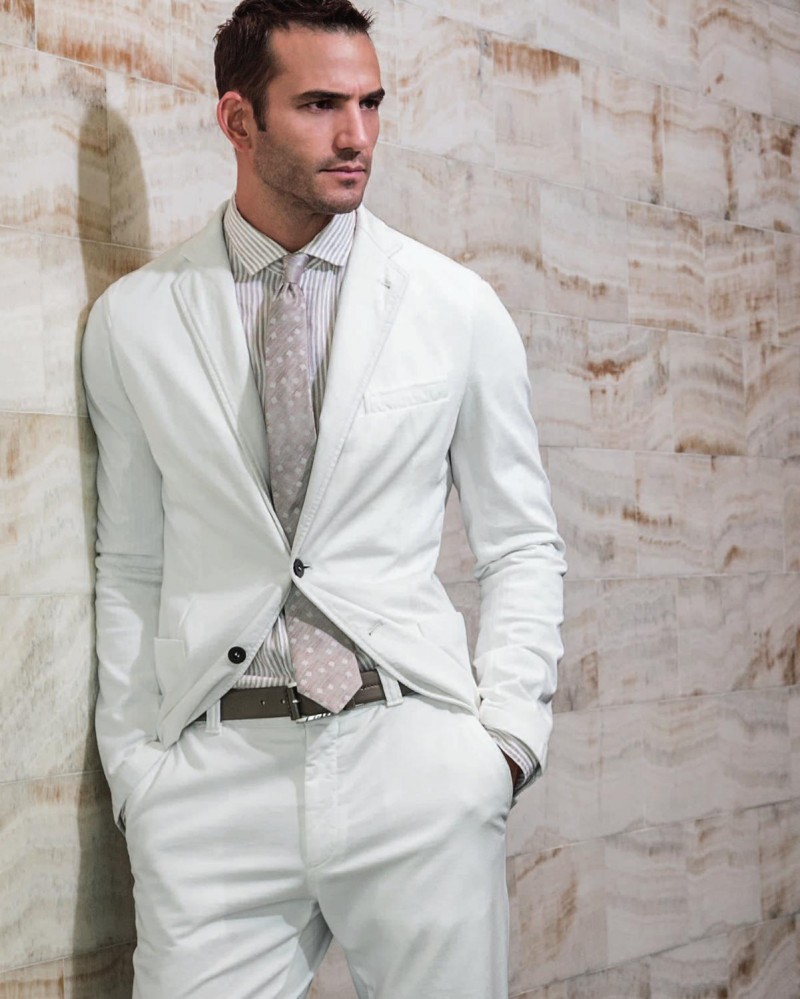 Enrique Palacios Stars in Armani Collezioni’s Spring/Summer 2013 ...