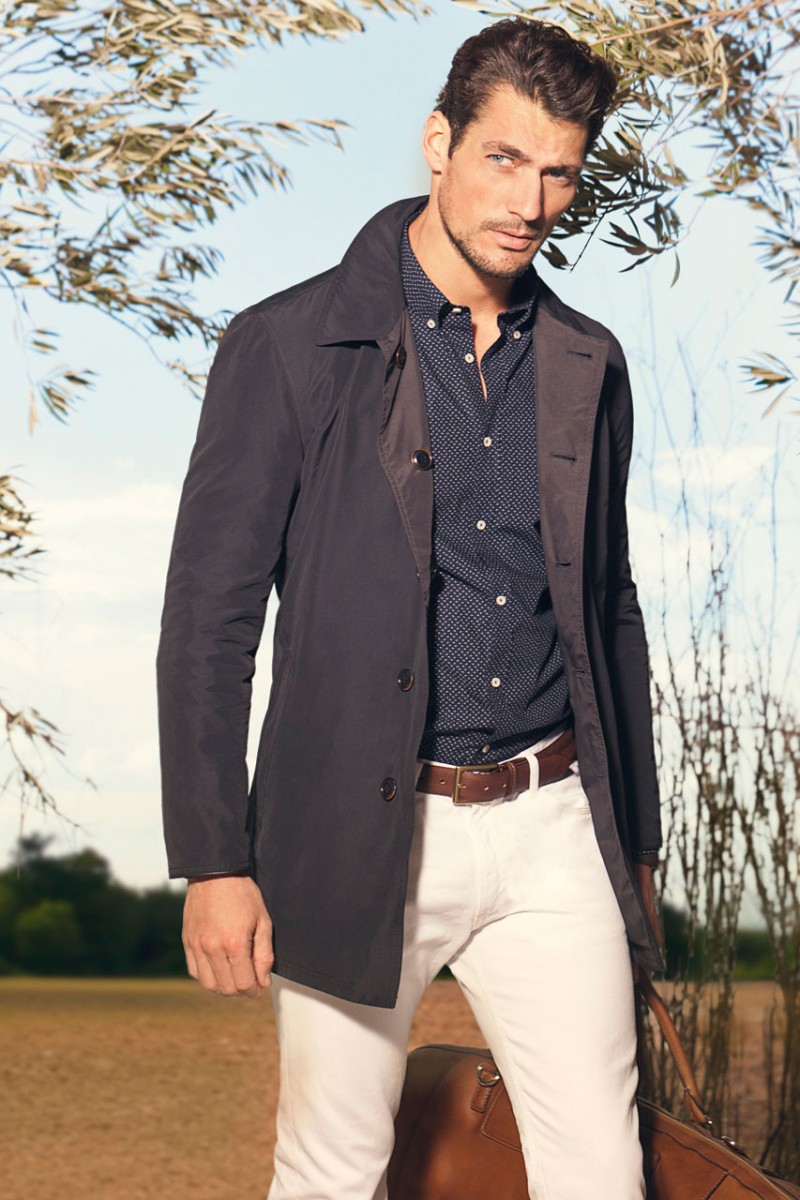 David Gandy Strikes a Pose for Massimo Dutti's February 2013 Lookbook ...