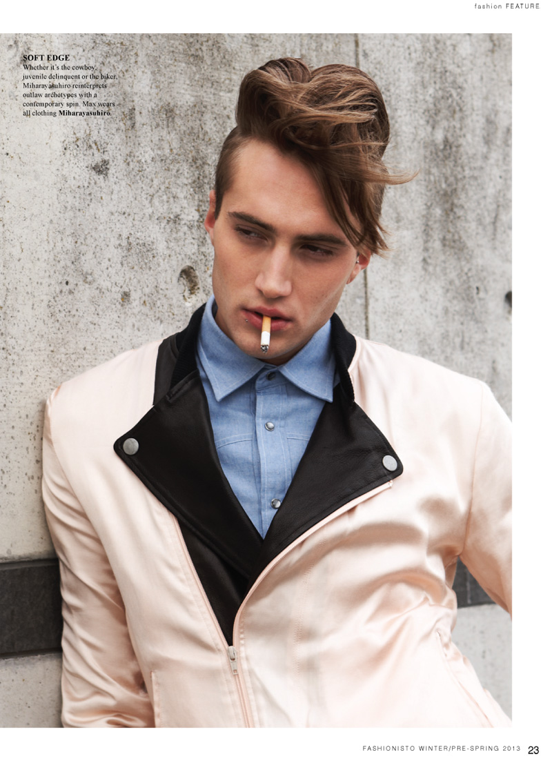 Max Barreau by David Edwards in Miharayasuhiro Spring/Summer 2013 for ...