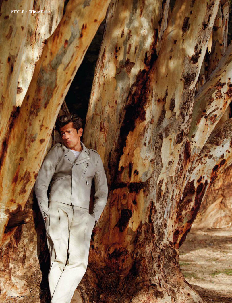 Werner Schreyer Explores the Desert for GQ Germany