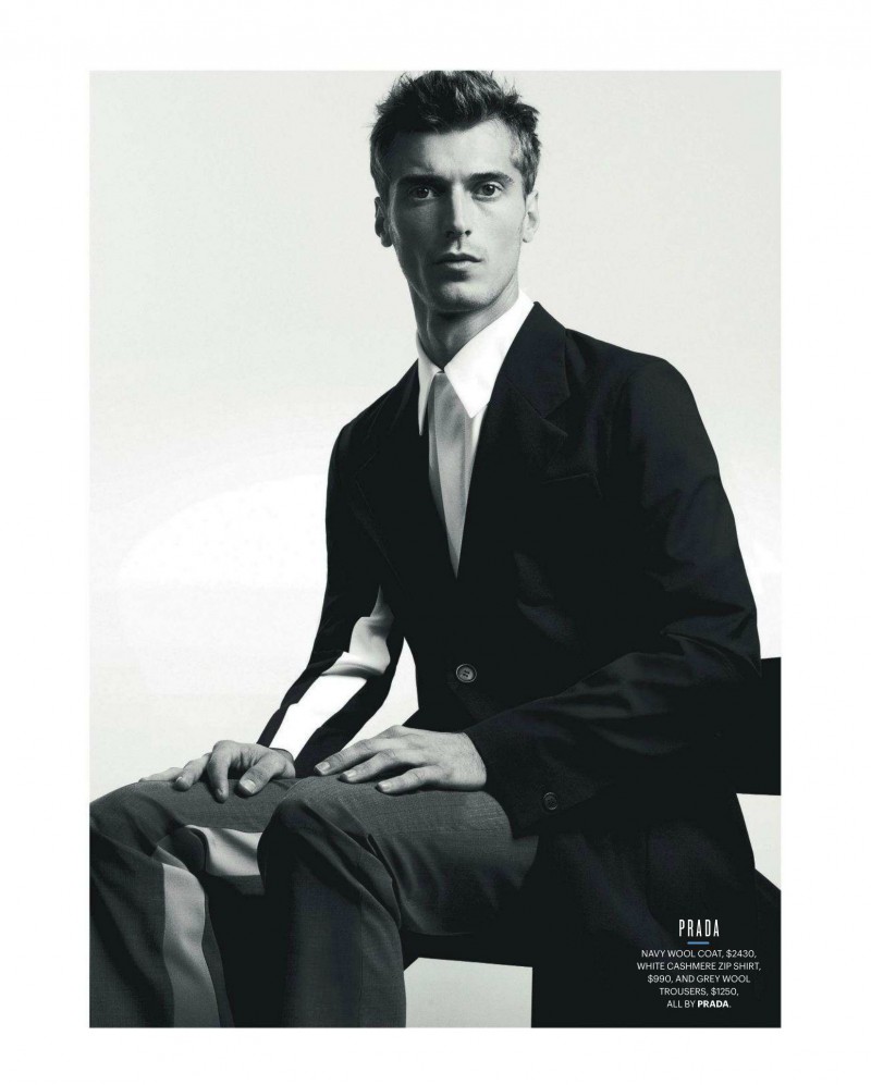 Clément Chabernaud Dons Spring/Summer 2013 Trends for GQ Australia ...