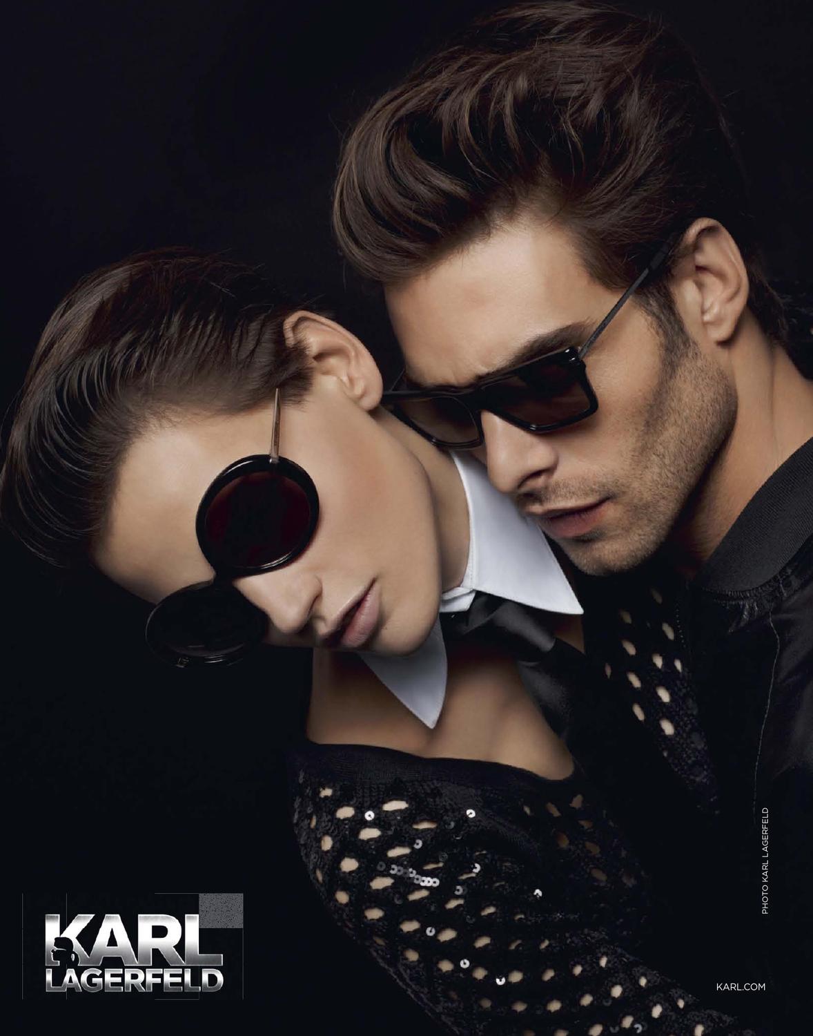 Jon Kortajarena Fronts Karl Lagerfeld's Spring/Summer 2013 Eyewear Campaign